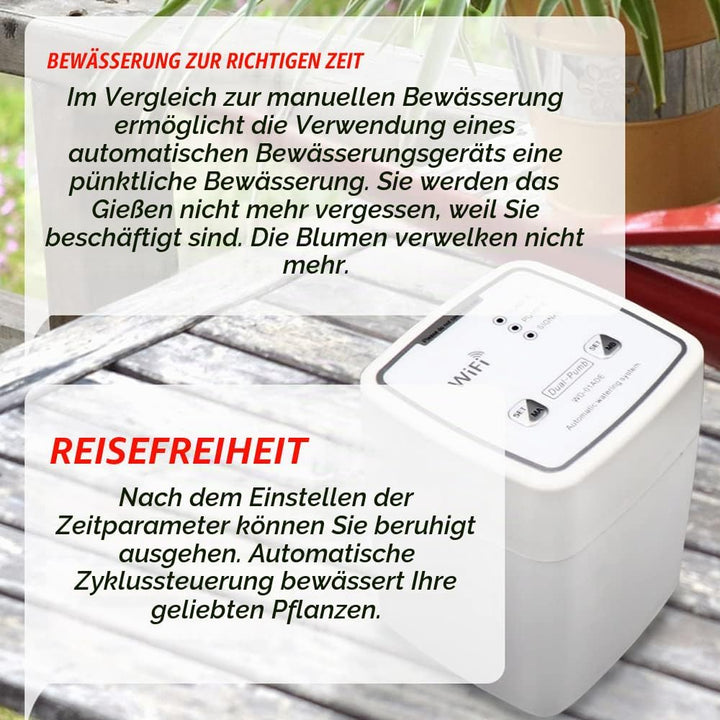 DIY Automatische Bewässerungssystem, utomatische Bewässerung für bis zu 20 Zimmerpflanzen mit Wasser