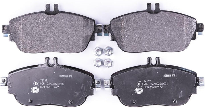 HELLA PAGID 8DB 355 019-721 Bremsbelagsatz - T2149 - Dicke/Stärke: 19mm - Bremssystem: TRW - für Ver