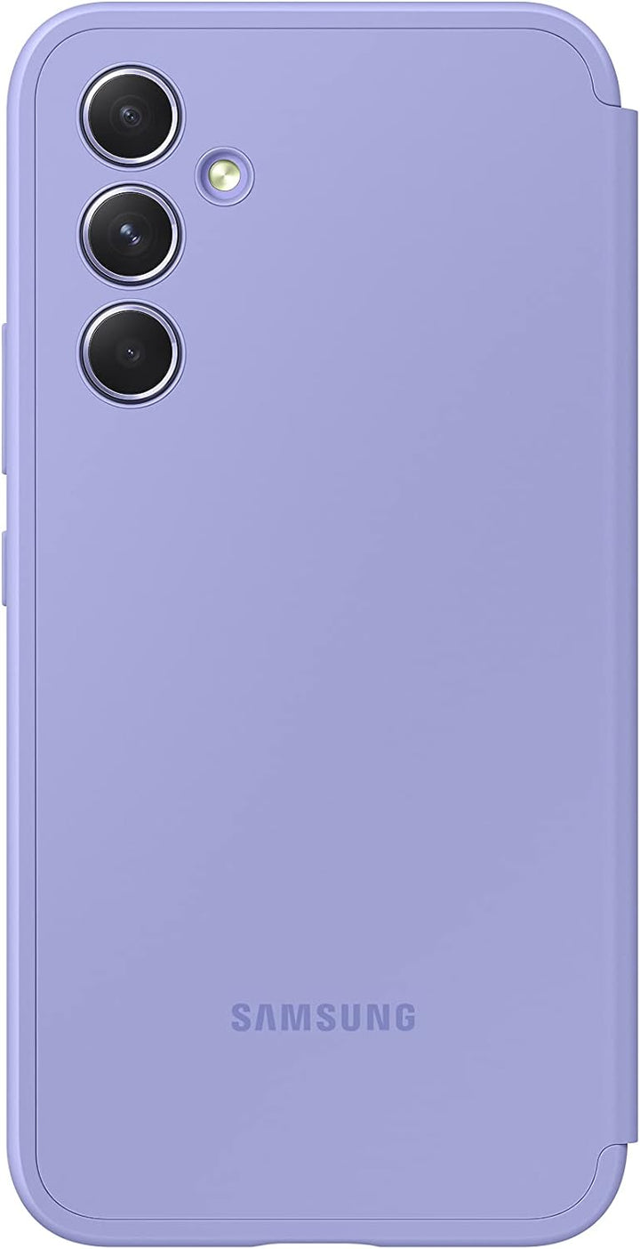 Samsung Smart View Wallet Case EF-ZA546 für das Galaxy A54 5G, Handyhülle, Schützhülle in Blueberry,