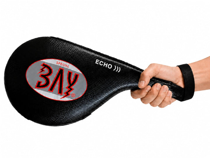 BAY® " SINGLEMITT MAYA " LEDER PU Einzel Single Hand Schlag Pratze Singlepratze Schlagmitt Schlagpol