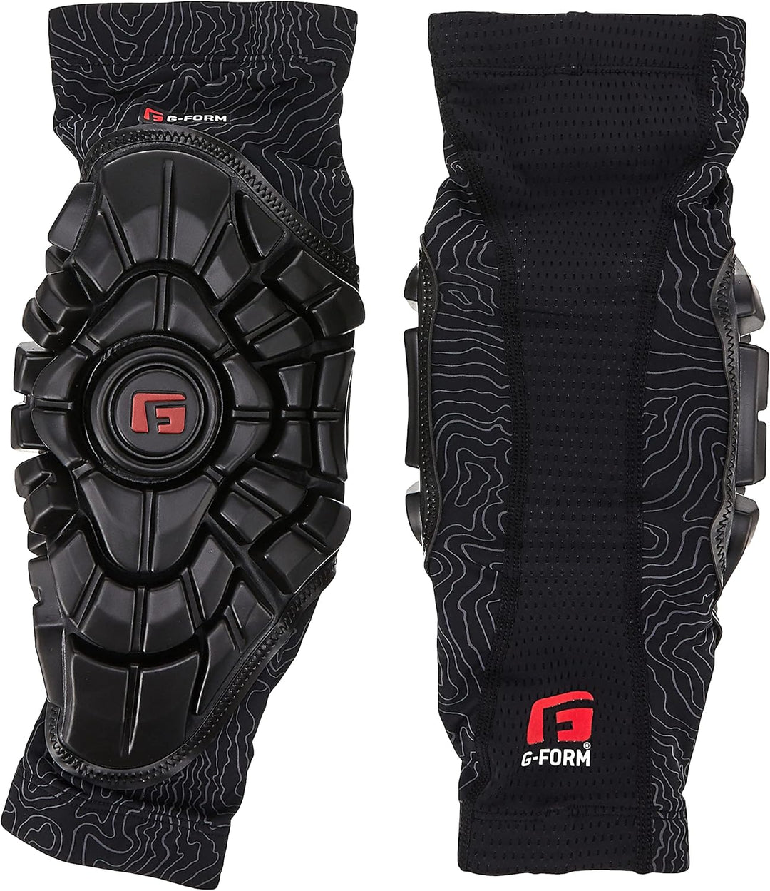 G-Form Elite Elbow Black/Topo 2018 Ellenbogenschützer S Schwarz, S Schwarz