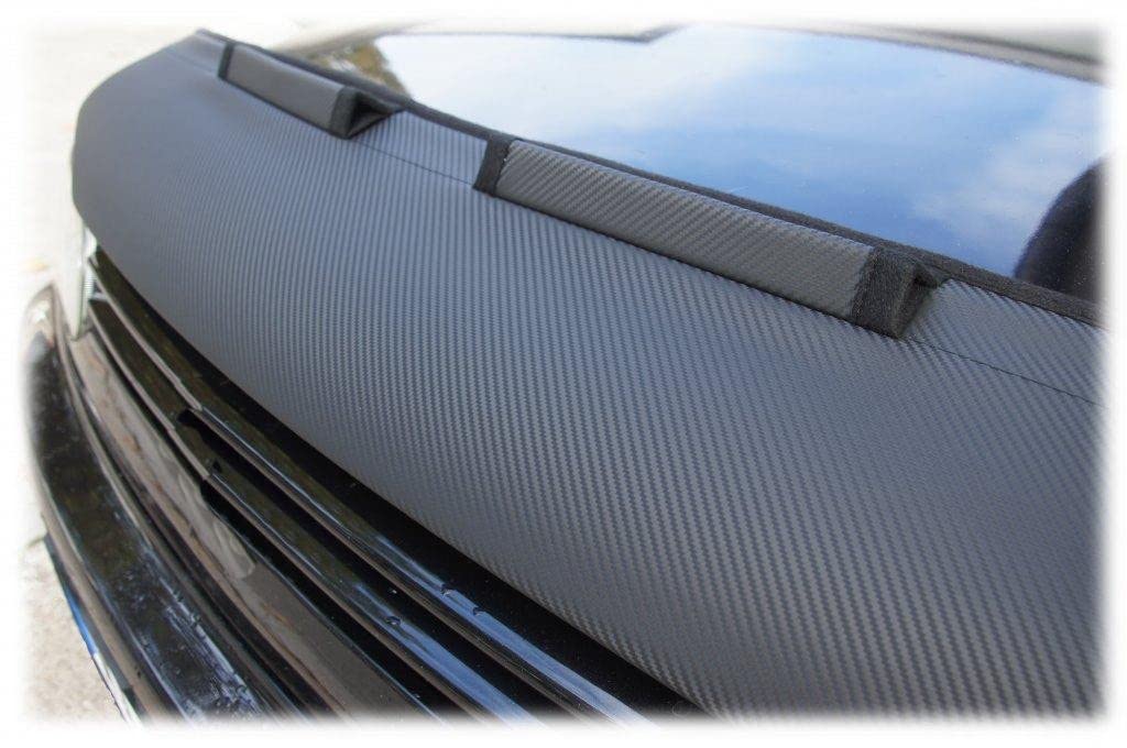 Auto-Bra AB-00714 Carbon Optik kompatibel mit Seat Toledo KG Bj. 2012-2019 Haubenbra Steinschlagschu