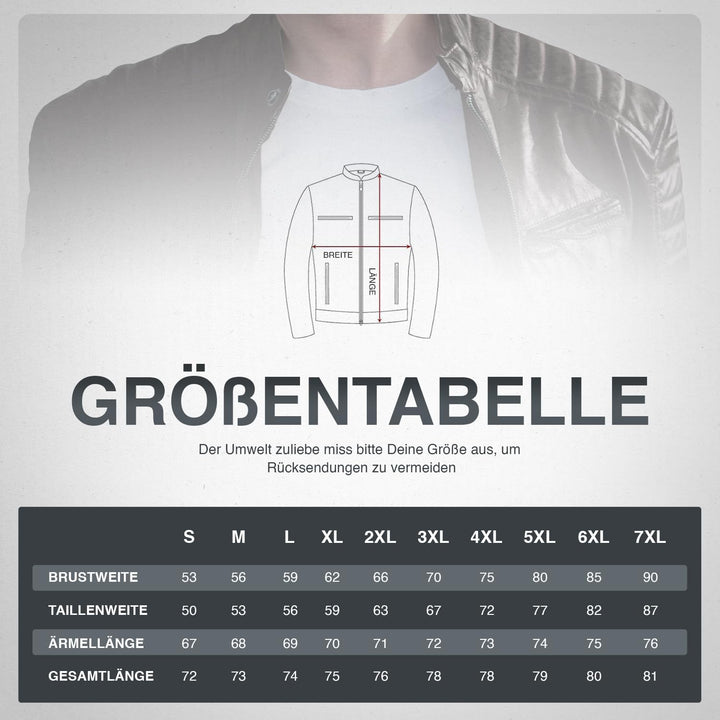 PAULGOS Herren Lederjacke Echtes Leder Jacke Echtleder Übergangsjacke Fashion in 5 Farben Gr. S-7XL