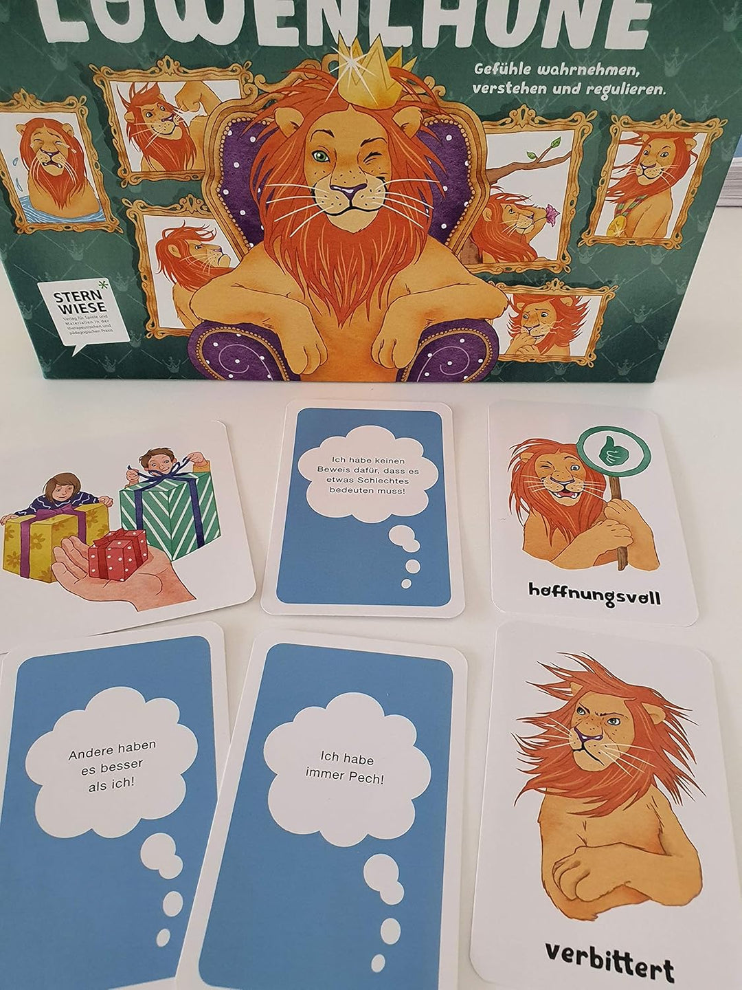 Löwenlaune: Gefühle wahrnehmen, verstehen und regulieren. (Lernspiele Sternwiese Verlag)