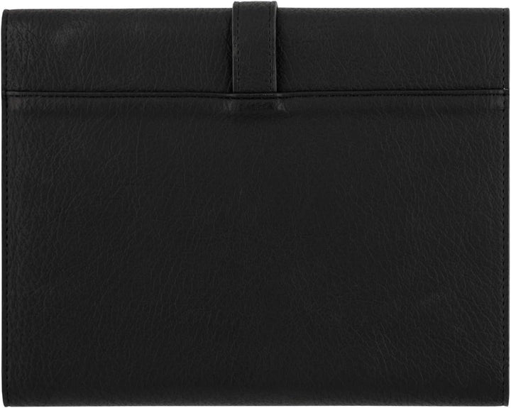 Hugo Boss A5 Schreibmappe Executive Black Schwarz Leder 40 Blatt Block, Masse: 245 x 209 x 37 mm, HD