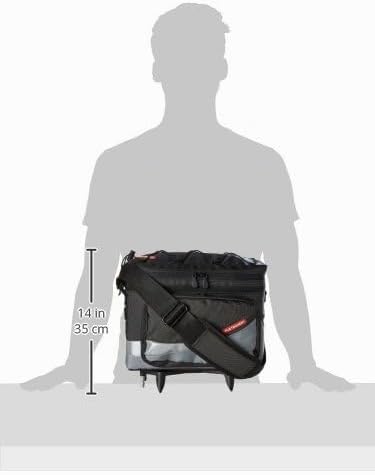 Pletscher Basilea Gepäckträgertasche Schwarz, Schwarz