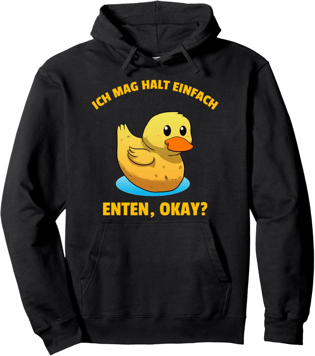Ich Mag Halt Einfach Enten Ente Lustige Enten Pullover Hoodie