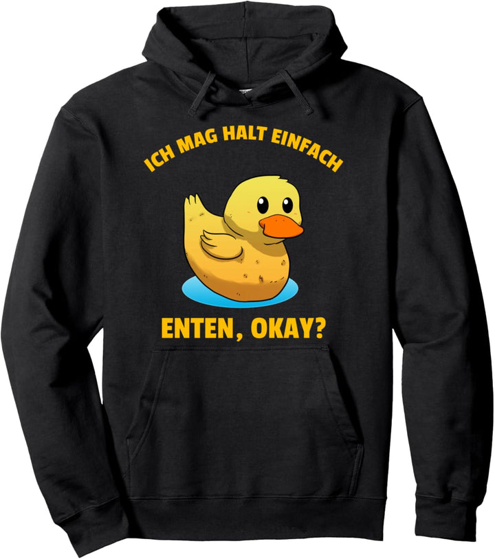Ich Mag Halt Einfach Enten Ente Lustige Enten Pullover Hoodie