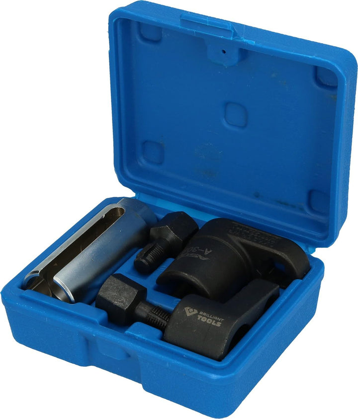 BRILLIANT TOOLS BT601000 Lambdasonden-Stecknuss-Satz | 5-tlg. [Powered by KS TOOLS]
