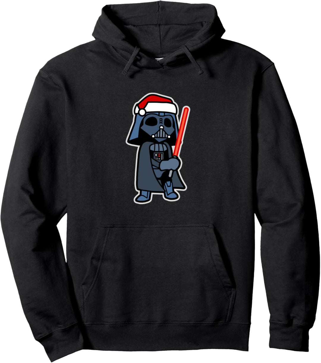 Star Wars Darth Vader Saber Santa Hat Christmas Pullover Hoodie