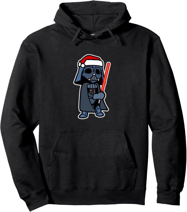 Star Wars Darth Vader Saber Santa Hat Christmas Pullover Hoodie
