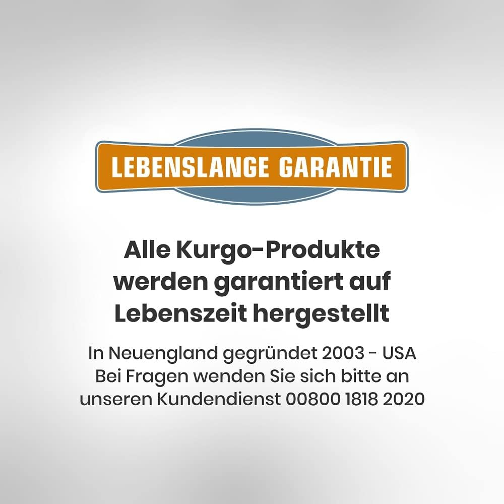 Kurgo Wander Rücksitz-Autoschondecke für Hunde, Wasser- und schmutzabweisend, Universelle Passform,