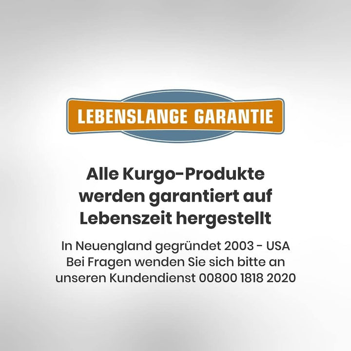 Kurgo Wander Rücksitz-Autoschondecke für Hunde, Wasser- und schmutzabweisend, Universelle Passform,