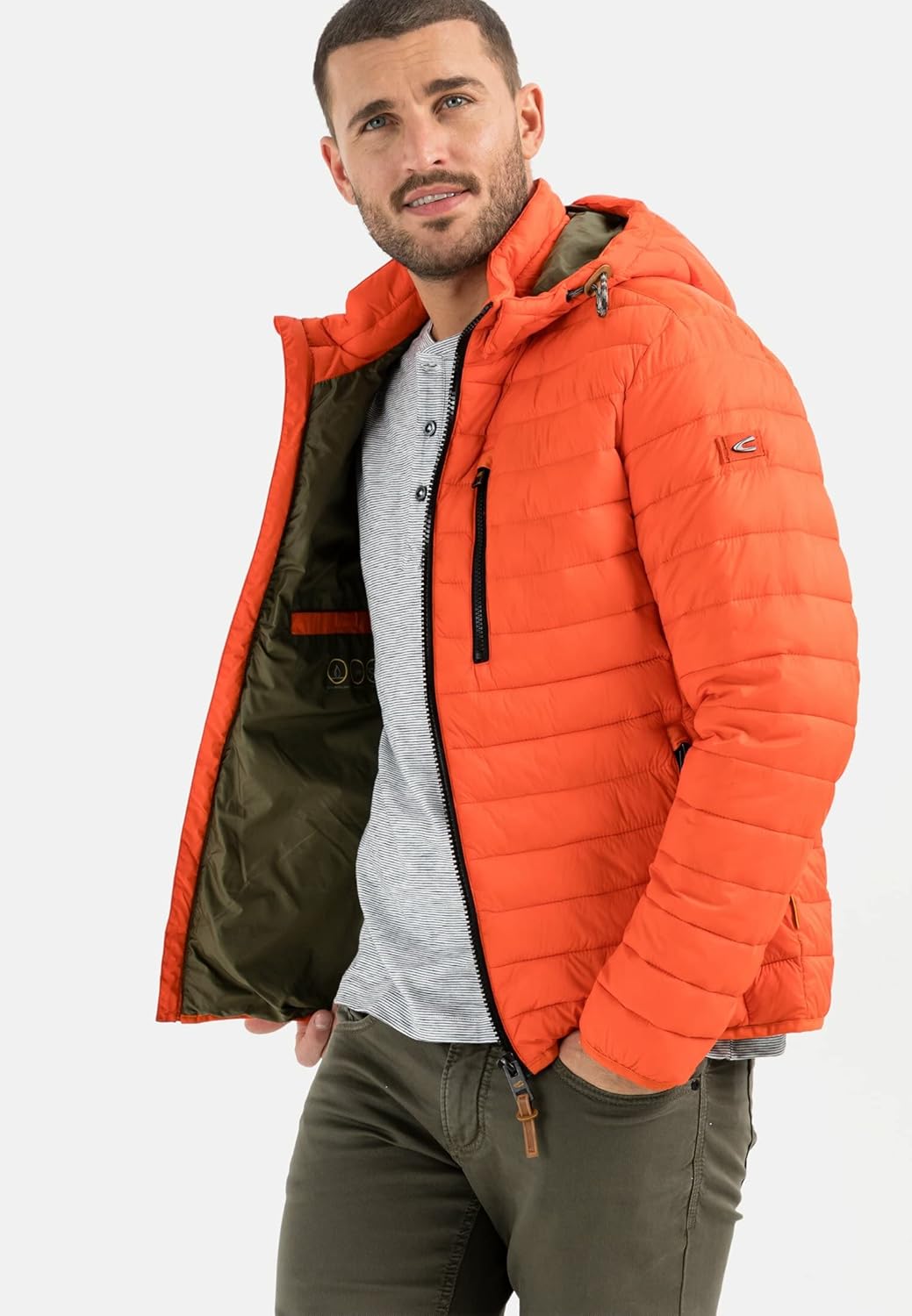 Camel Active Herren 430830/7E52 Jacke 28 Rot, 28 Rot