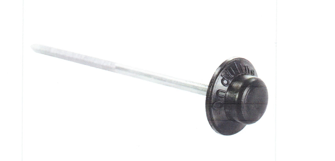 Nägel für Bitumenwellplatten - Onduline - Spezialnagel 2,8 x 65 mm - gerillter verzinkter Drahtnagel