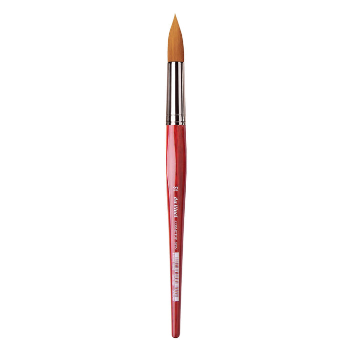 da Vinci Watercolor Series 5580 CosmoTop Spin Pinsel, rund, Synthetik mit rotem Griff, Grösse 22 (55
