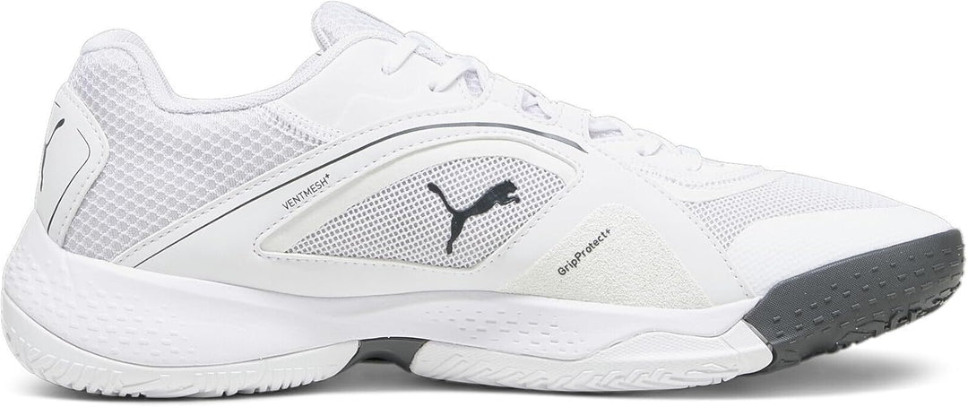 PUMA Unisex Solarstrike Ii Hallenturnschuh 46 EU Puma White Shadow Gray, 46 EU Puma White Shadow Gra