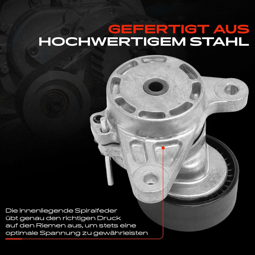 Frankberg Spannrolle Riemenspanner Kompatibel für A1 A3 A4 A5 A6 Q2 Q3 Q5 TT A-l-h-a-m-b-r-a Leon Ka
