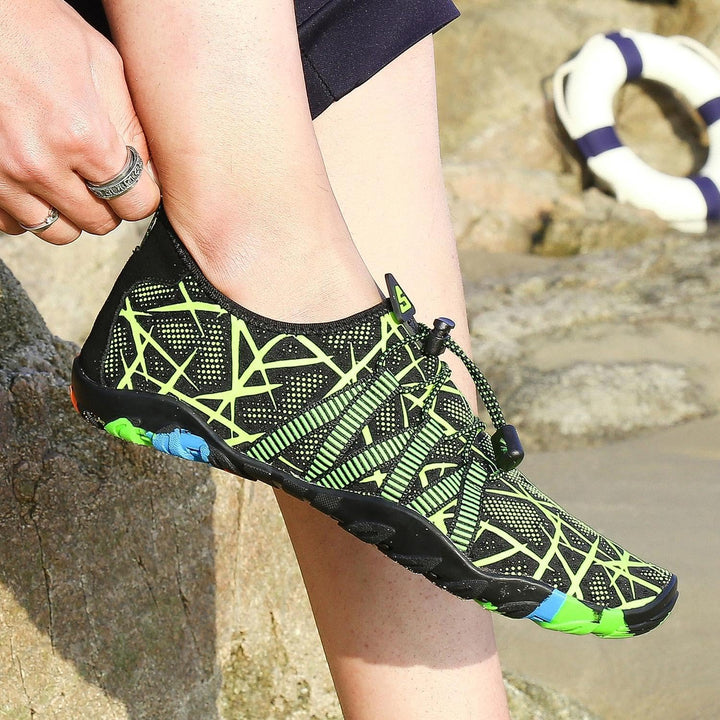 SAGUARO Badeschuhe Damen Herren Wasserschuhe Aquaschuhe Barfuss Schuhe Schnell Trocknend Strandschuh