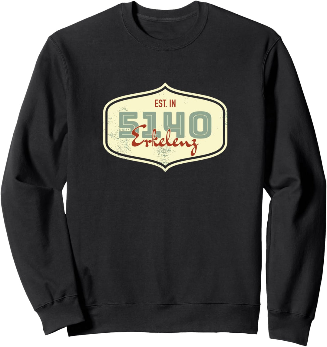5140 Erkelenz - Alte Postleitzahl - Geschenk Sweatshirt