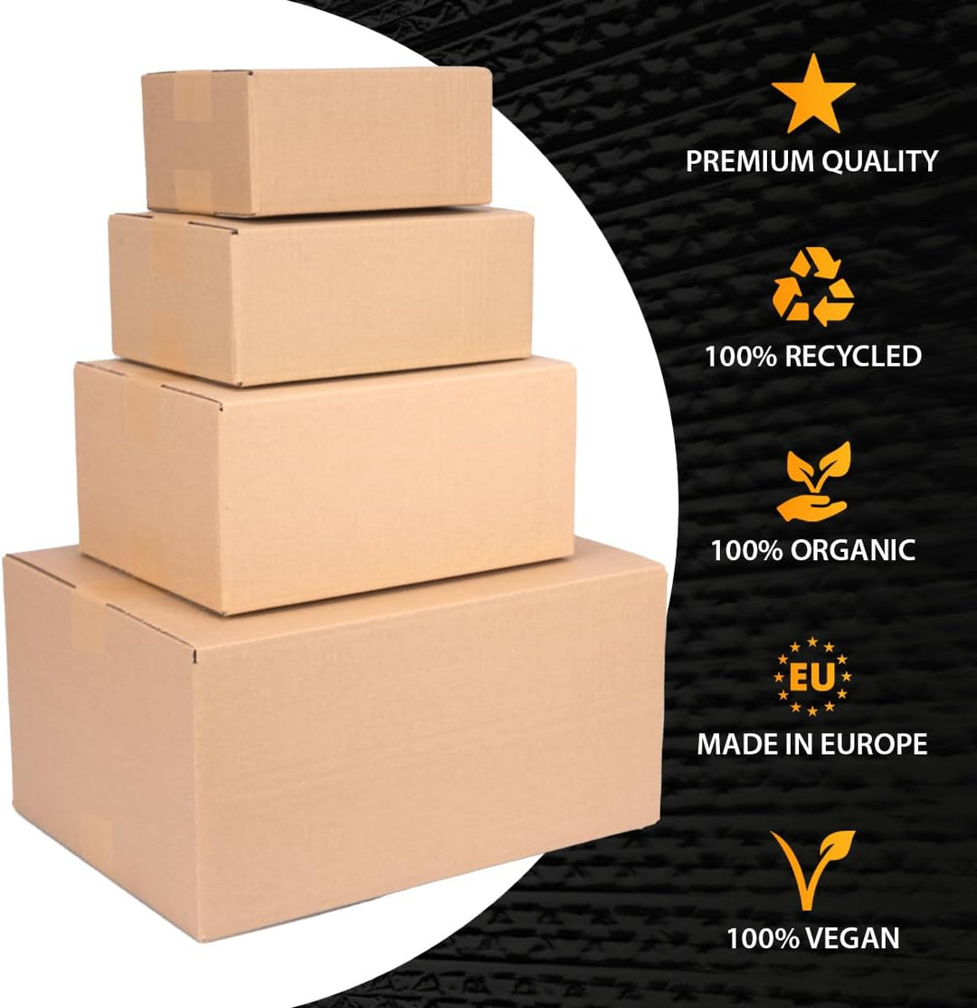 50 Faltkartons 60x30x15cm braun KK 106 1 wellig rechteckige Versandkartons | DHL M Päckchen | DPD L