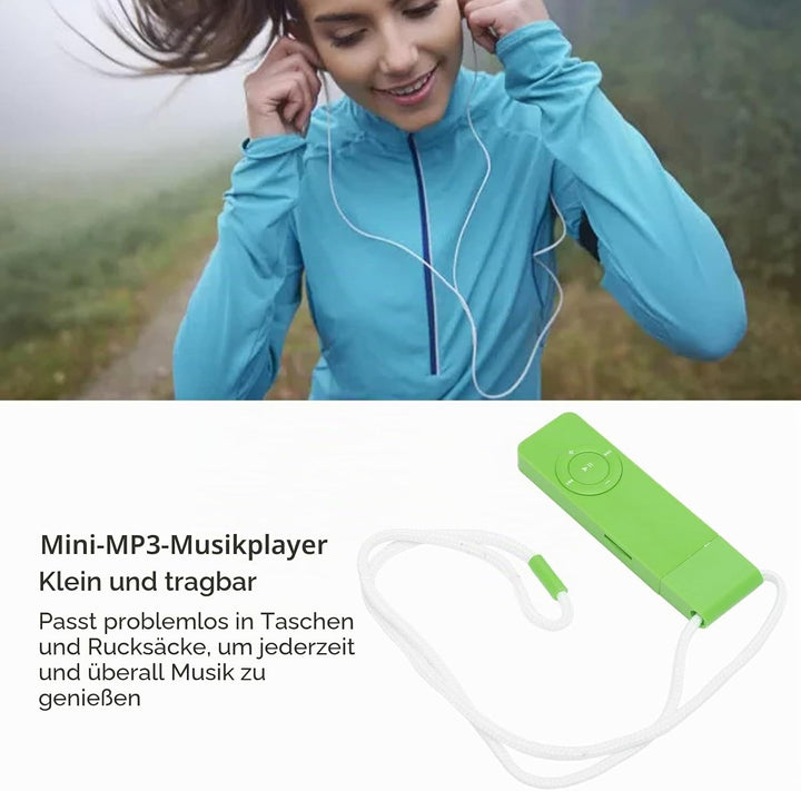 ASHATA MP3 Player, 64 GB Tragbarer Digitaler Verlustfreier Musik MP3 Player, Tragbarer HiFi Sound MP