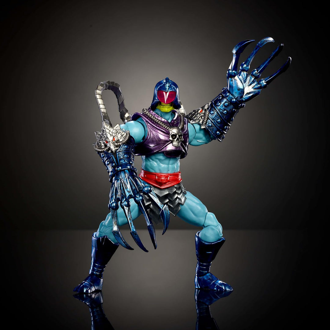 Masters of The Universe Masterverse Terror Claws Skeletor-Actionfigur, 30 Bewegungspunkte, ca. 18 cm
