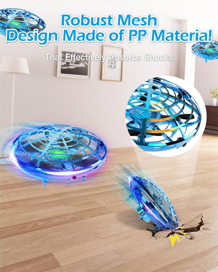 Mini Drohne für Kinder, UFO Fliegender Ball, Infrarot Induktion handgesteuertes Flugspielzeug, Gesch