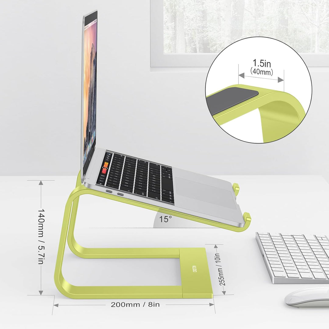 OMOTON Laptop Ständer, Notebook Ständer mit Belüftung, Universal PC Riser Ergonomisch Laptop Halteru
