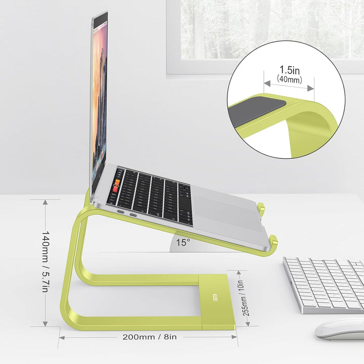 OMOTON Laptop Ständer, Notebook Ständer mit Belüftung, Universal PC Riser Ergonomisch Laptop Halteru
