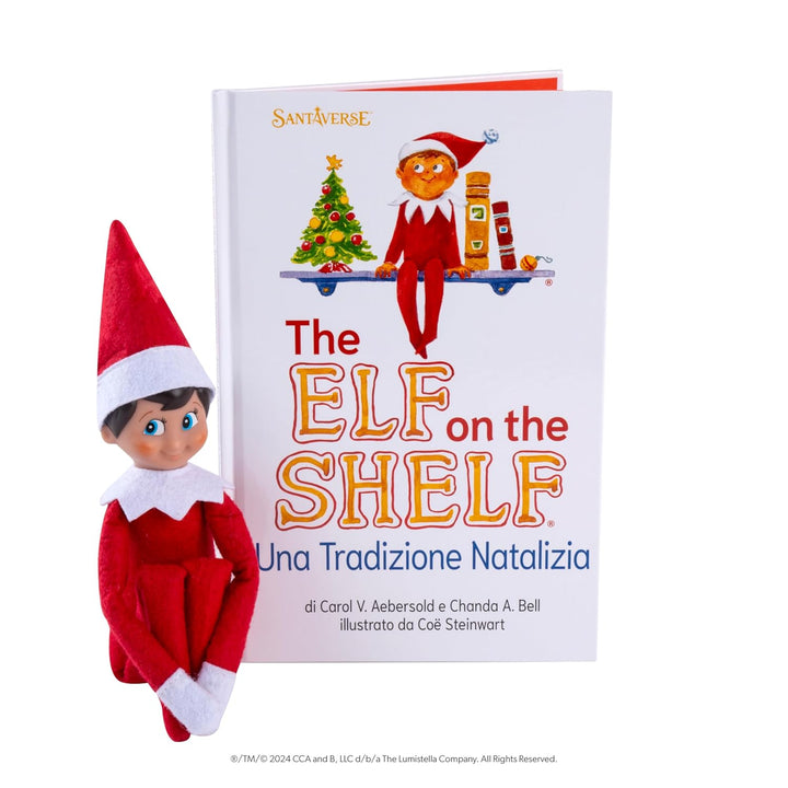 CreativaMente Elf on The Shelf männlich auf Italienisch: Eine Weihnachtstradition - Original männlic