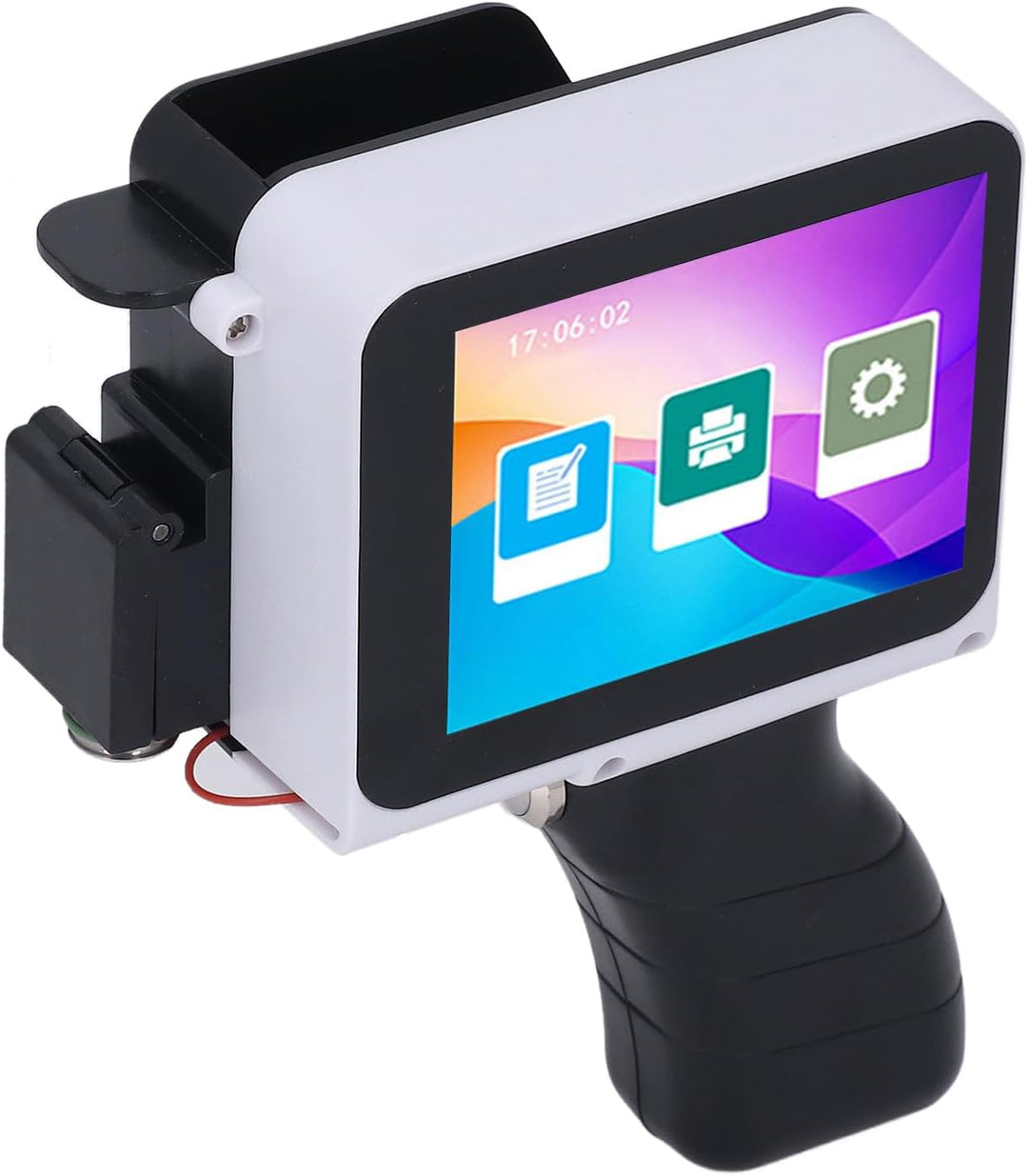 Handheld Tintenstrahldrucker, Handheld Drucker 12,7 mm Tintenstrahldruckmaschine für Barcode Datumse