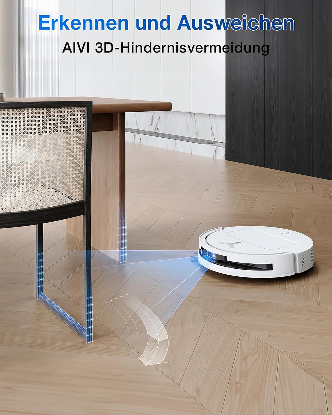 ECOVACS T50 Omni Gen2 Saugroboter mit Wischfunktion 21.000 Pa, ZeroTangle Silberweiss, Silberweiss