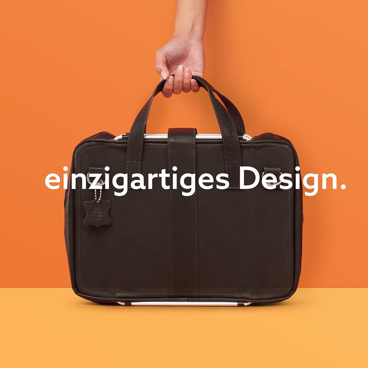 R-Go Tools Herren R-go Viva Laptoptasche, Schwarz, Schwarz