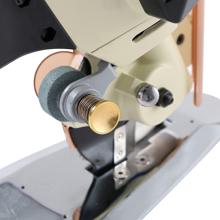 KATSU Elektrischer Industrieller Stoffschneider 220V 250W, Klingengrösse 100mm und 27mm Maximale Sch