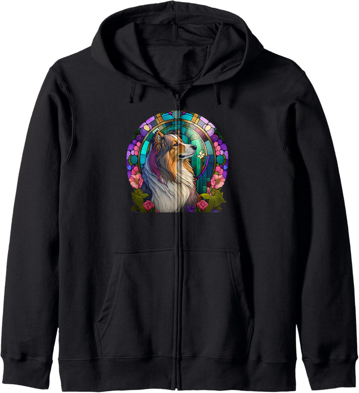 Christentum Jesus Kirche Collie Hund Kapuzenjacke