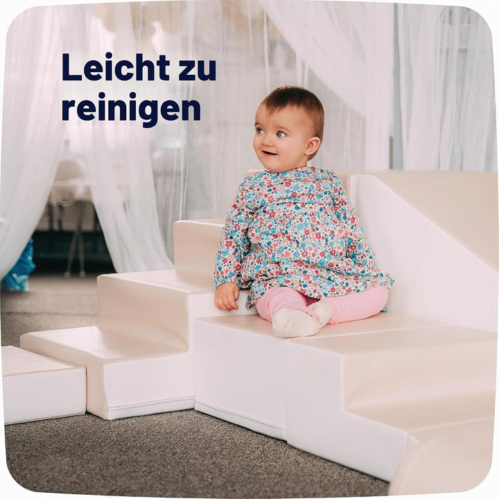 IGLU SOFT PLAY 6er Softbausteine Set für Kinder – XXL Kletterbausteine &amp; Schaumstoff-Bausteine – Abe