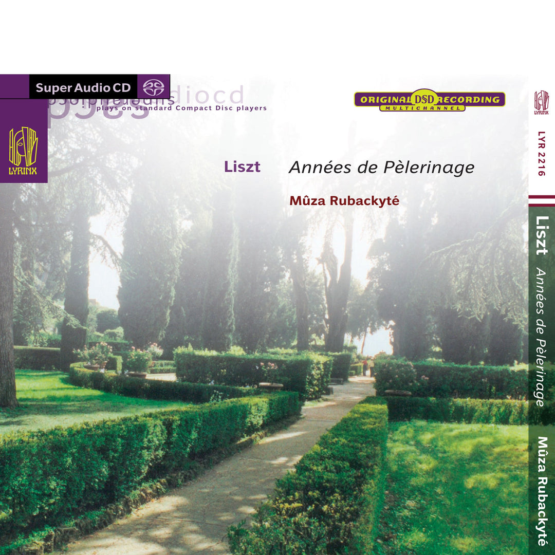 Liszt: Années de Pèlerinage, Audio-CD