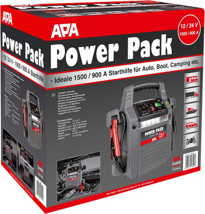APA 16524 Power Pack 12/24V, Starthilfe 900A