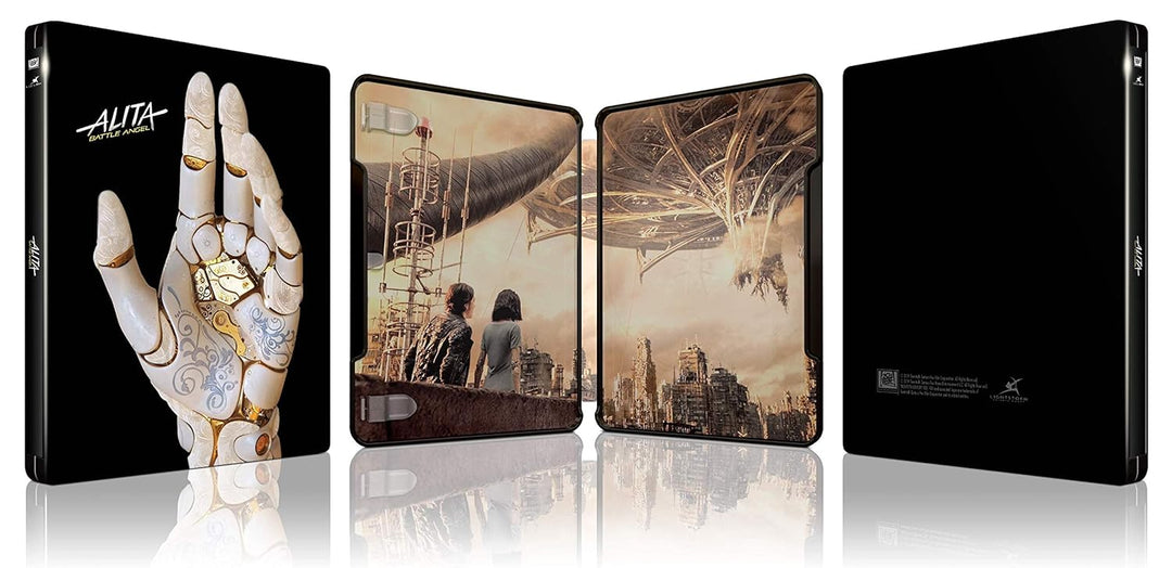 Alita: Battle Angel Steelbook [Blu-Ray]+[Blu-Ray 3D] [Region Free] (Deutsche Sprache. Deutsche Unter