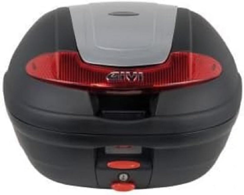 Givi E340N Vision-Monolock Topcase mit Platte, Schwarz
