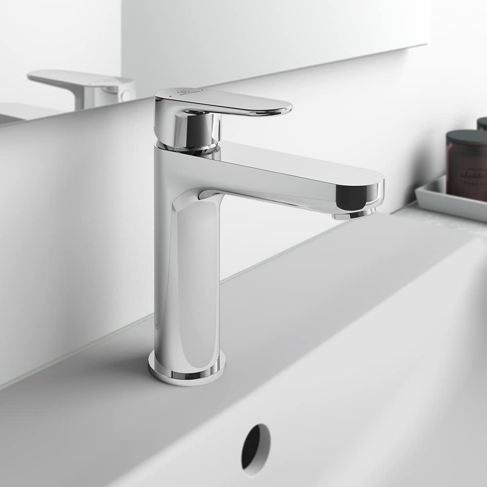 Ideal Standard BC724AA Cerafine O Waschtischarmatur, Chrome, Basin Mixer no Waste Basin Mixer no Was