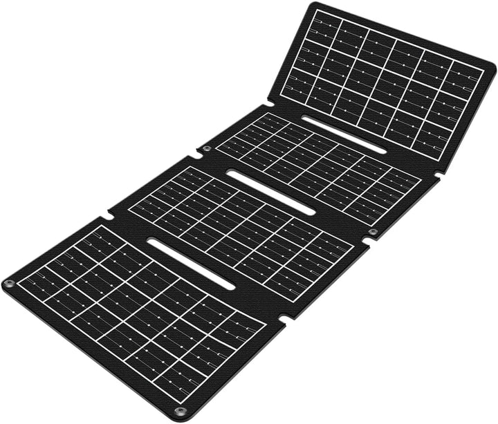 LogiLink PA0340 - faltbares/ausklappbares Solarpanel für Unterwegs mit max. Leistung von 15W, inkl.