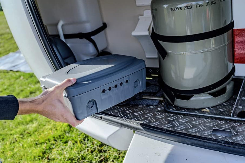 Brennenstuhl wetterfeste Box (IP54 Kabelbox wasserdicht für den Aussenbereich zum Schutz von Steckve