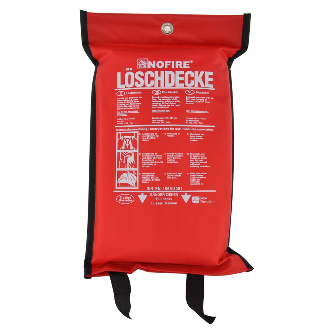 No Fire NO 160X180 POLY 1C Feuerlöschdecke