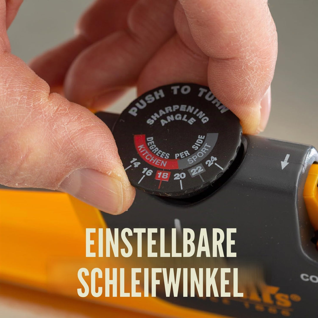 Smith's Edgesport 50264 Manuelles Schärfgerät Schwarz, Schwarz