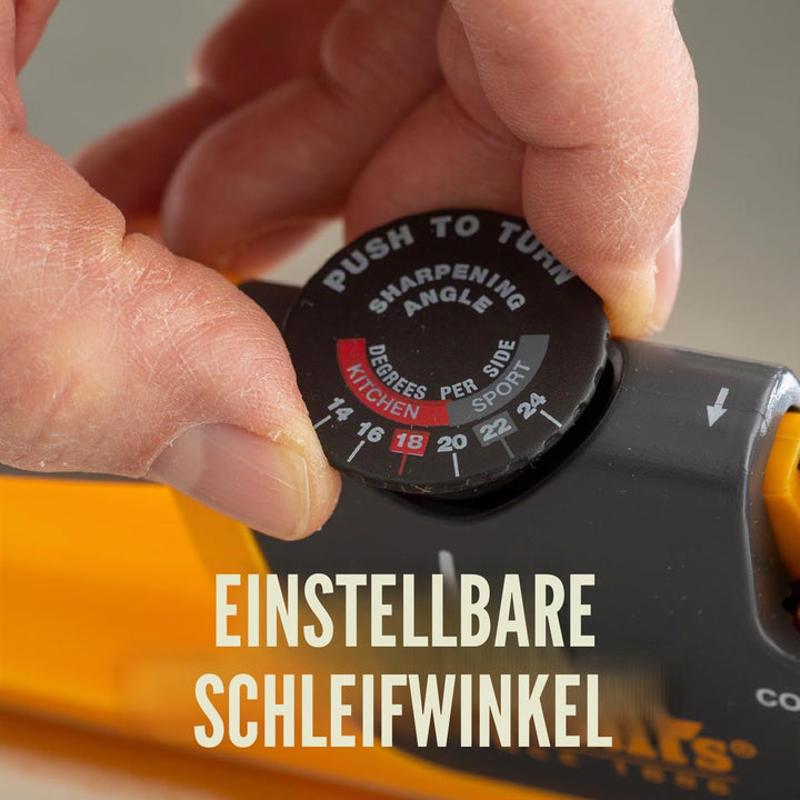 Smith's Edgesport 50264 Manuelles Schärfgerät Schwarz, Schwarz