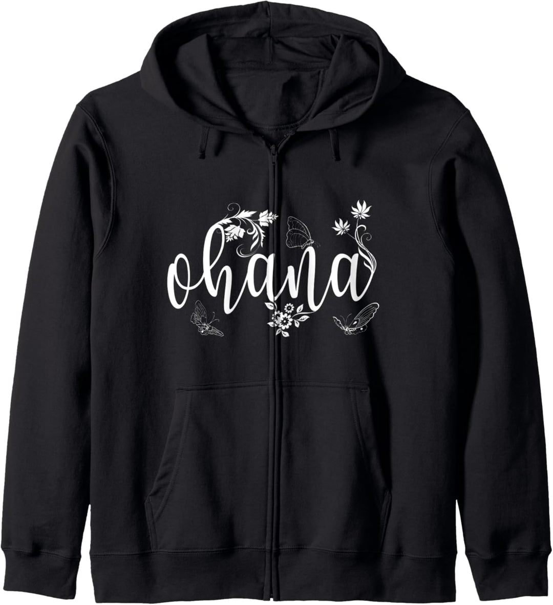 Ohana Hawaii Outfit Damen & Herren Aloha Hawaiian Kapuzenjacke