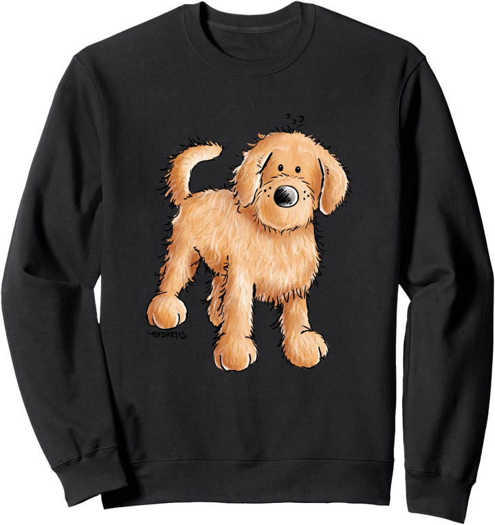 Happy Goldendoodle I Golden Doodle Hunde Fan Sweatshirt