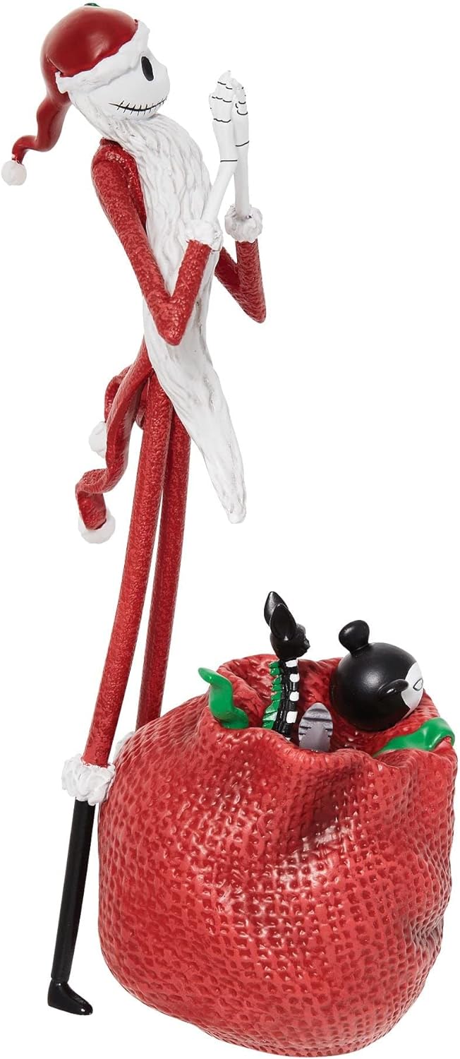 Enesco Disney Showcase The Nightmare Before Christmas Santa Jack Skellington Figur, 21,6 cm, Mehrfar